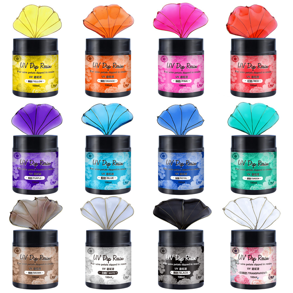 Flower Preservation Resin - 40/100Ml Uv Dip Hars Hoge Transparante