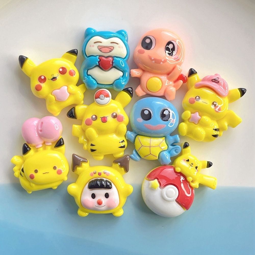 Resin Crafts Diy - Nieuwe doe-het-zelf knutselmaterialen voor cartoon-Pokémon, harsaccessoires,