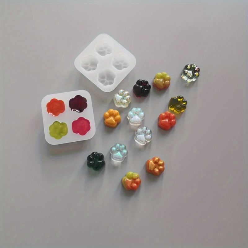 Resin Craft Ideas - 1Cat Paw Pattern siliconen malset-4A Uniek