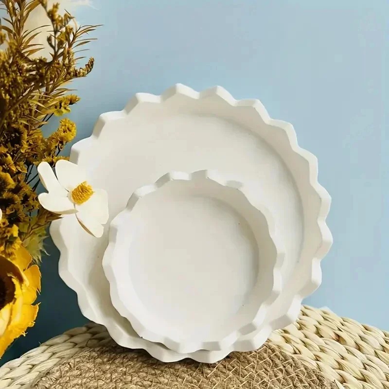 Resin Craft Ideas - Prachtige siliconen sieradenschalen harsmallen ronde schaalvormen