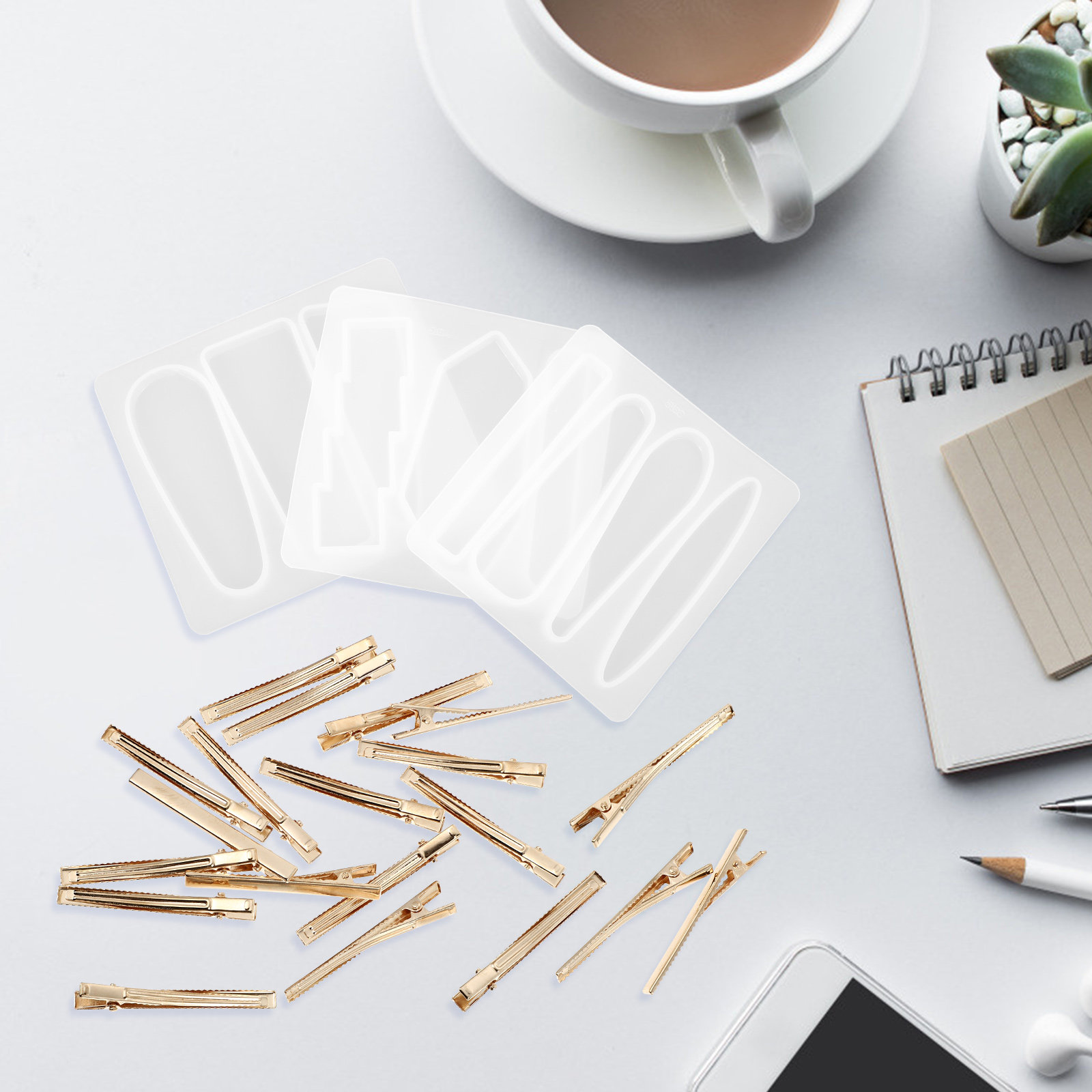 1Set Siliconen Haarspeldjes Ma - Resin Crafts Diy recensie en prijs