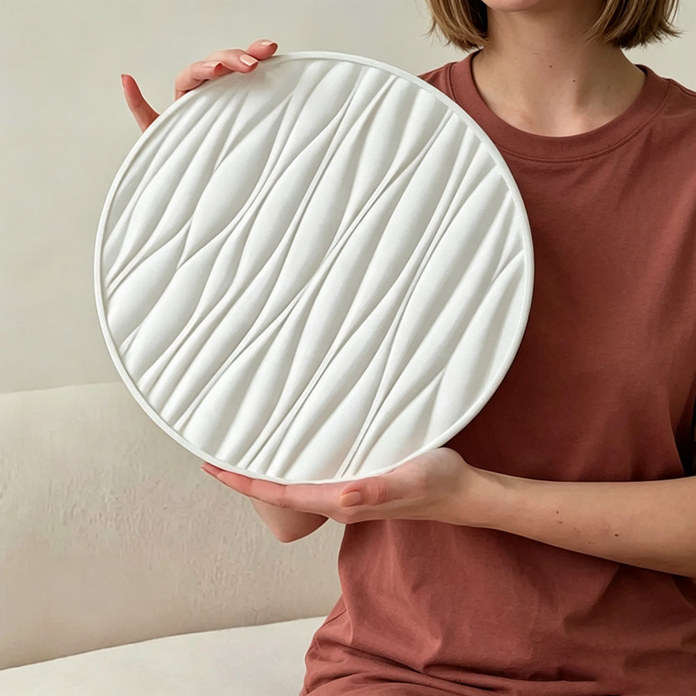 Grote ronde siliconen mal voor - Coaster Mold Round recensie en prijs