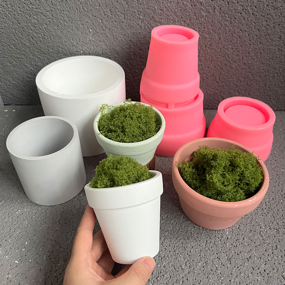 Grote Betonnen Plant Pot Silic - Coaster Mold Round recensie en prijs